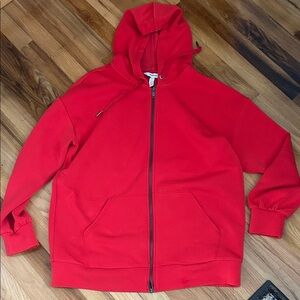 Spanx hoodie with imperfections